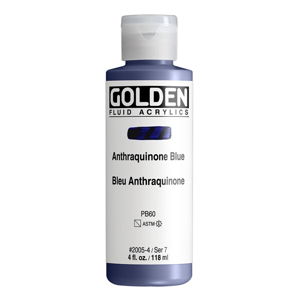 Akryl Golden Fluid 118ml – 2005 Anthraquinone Blue