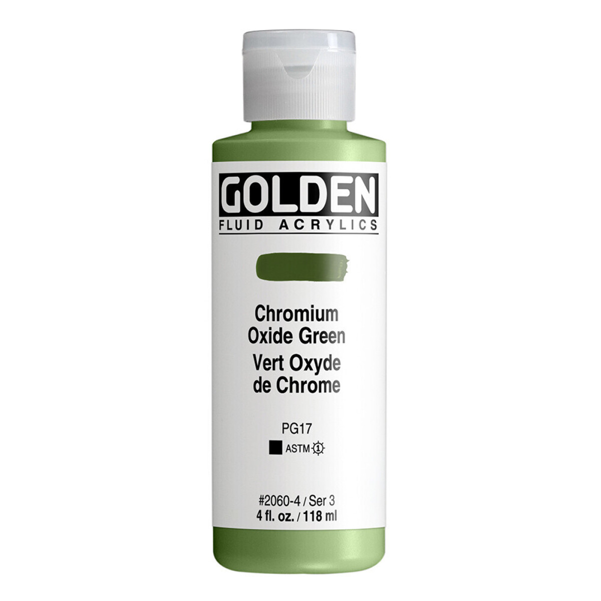 Akryl Golden Fluid 118ml – 2060 Chromium Oxide Green