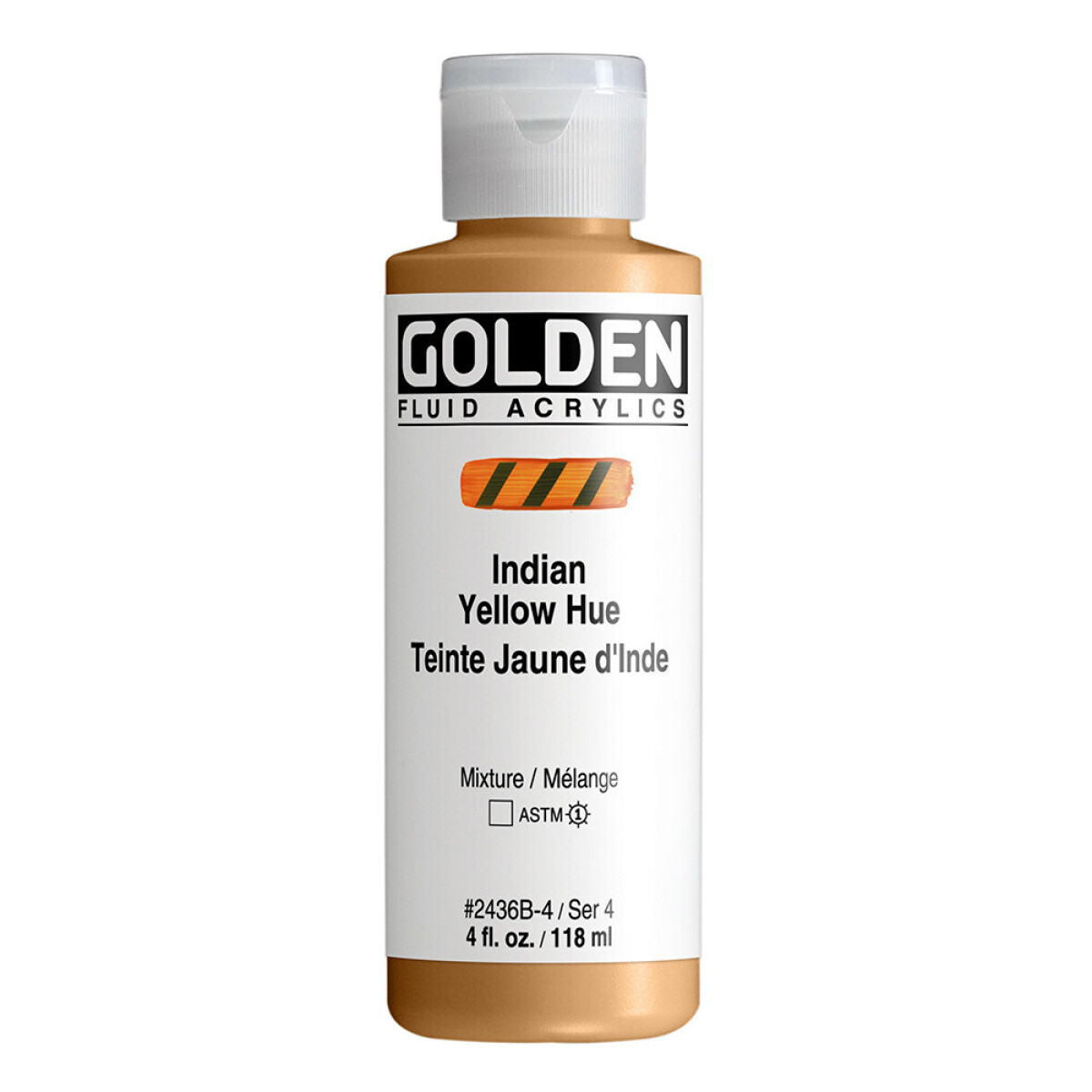 Akryl Golden Fluid 118ml – 2436 Indian Yellow Hue