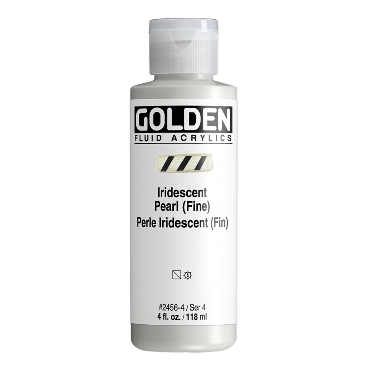 Akryl Golden Fluid 118ml – 2456 Iridescent Pearl (Fine)