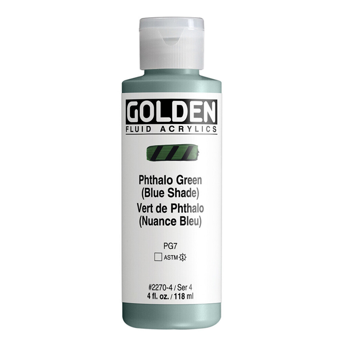 Akryl Golden Fluid 118ml – 2270 Phthalo Green (Blue Shade)