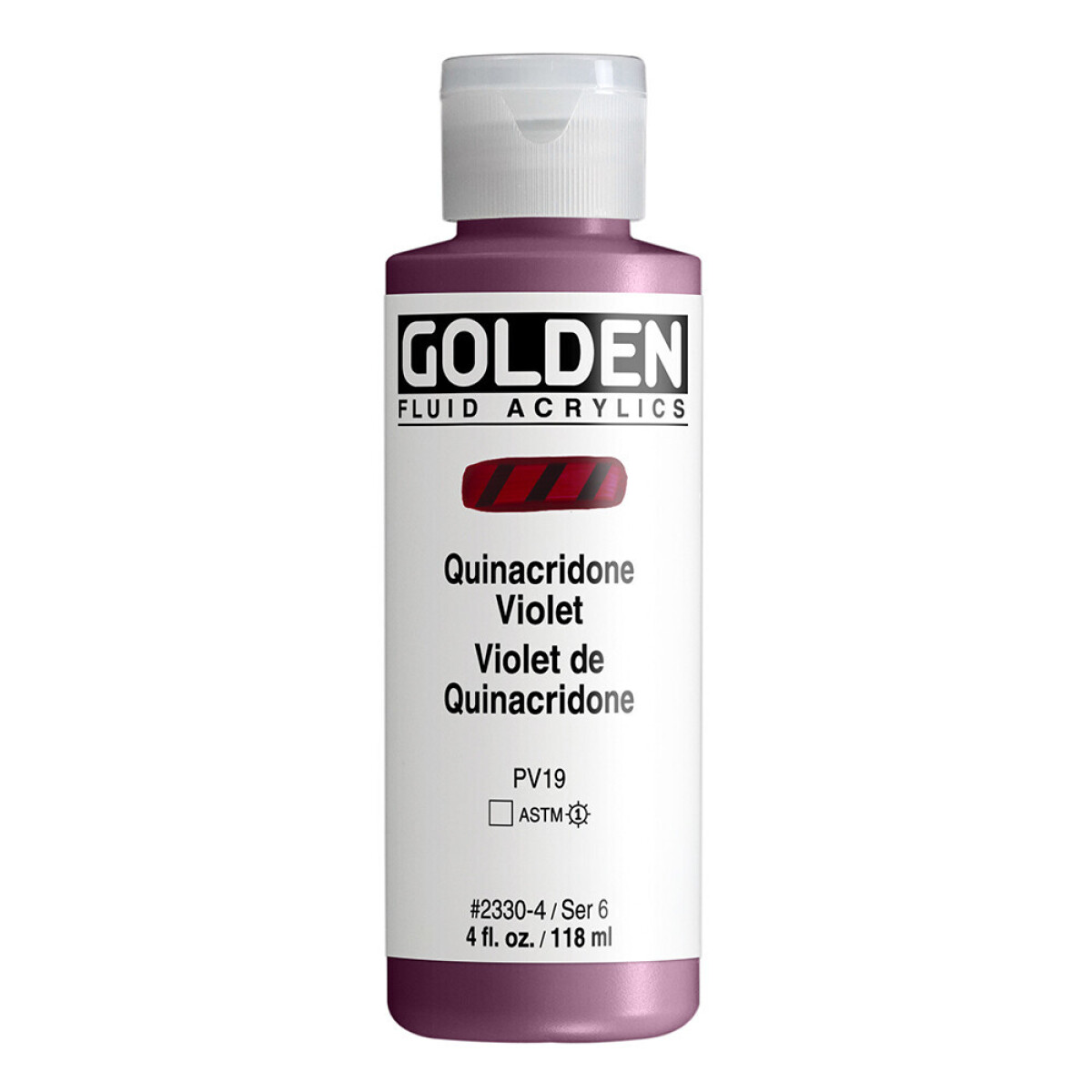 Akryl Golden Fluid 118ml – 2330 Quinacridone Violet