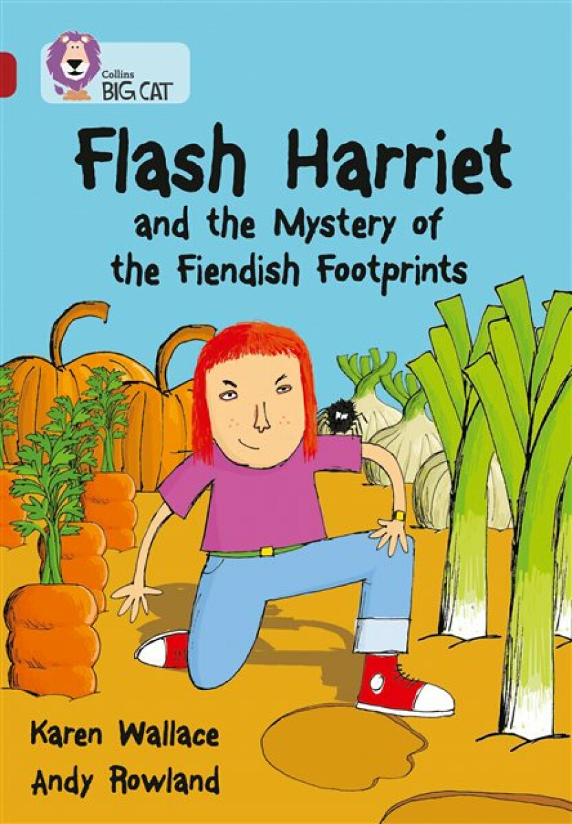 Kniha Flash Harriet and the Mystery of the Fiendish Footprints