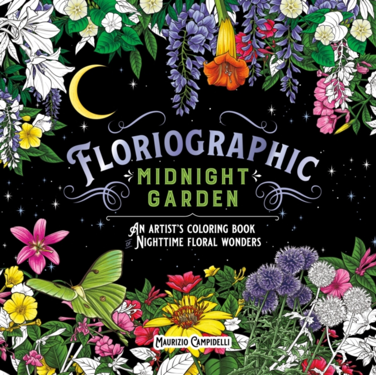 Kniha Floriographic: Midnight Garden