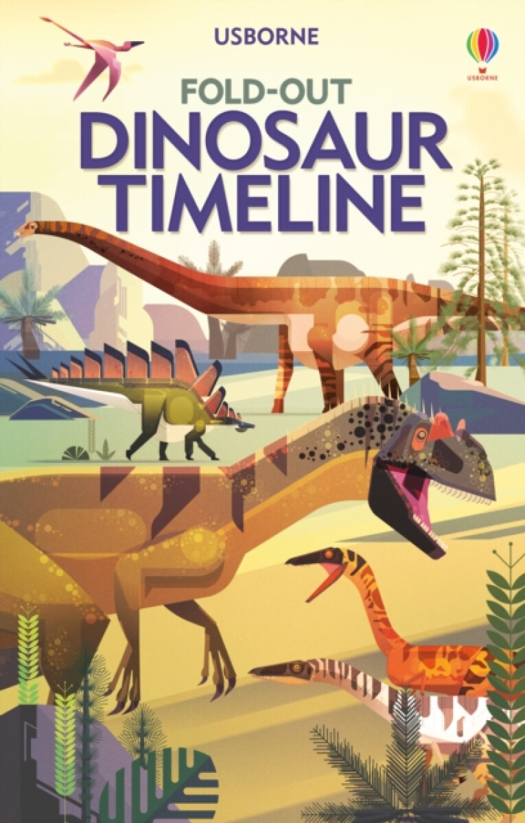 Kniha Fold-Out Dinosaur Timeline