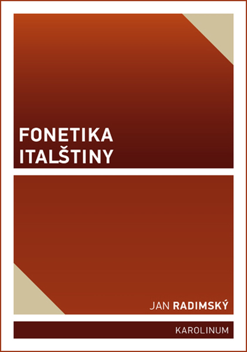 Fonetika italštiny - Jan Radimský