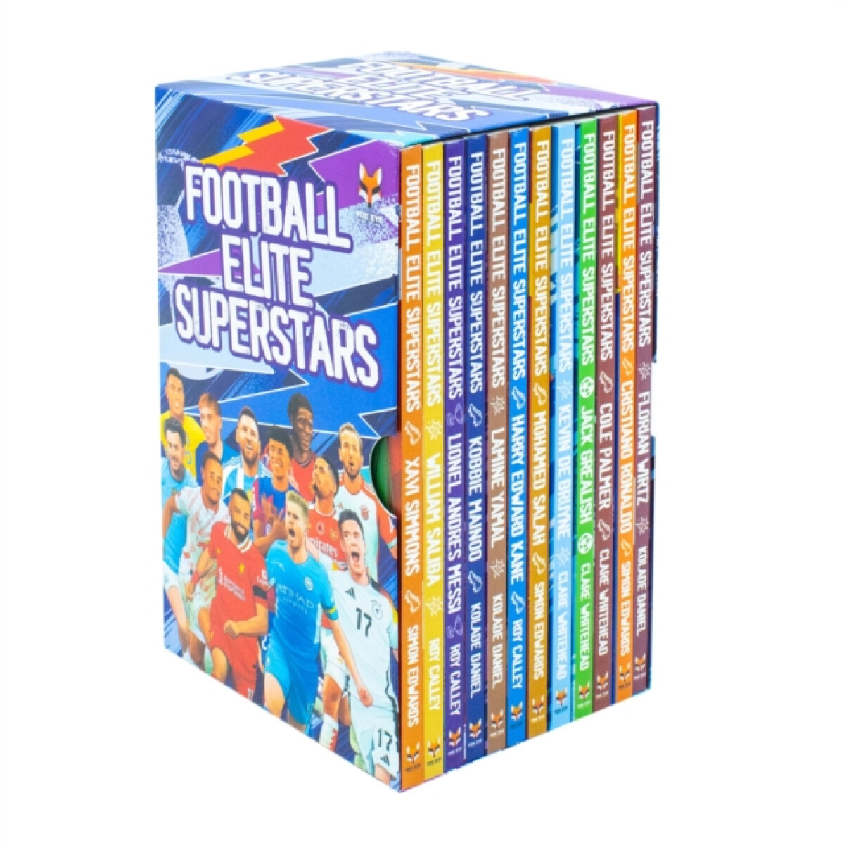 Kniha Football Elite Superstars; 12-Book Set