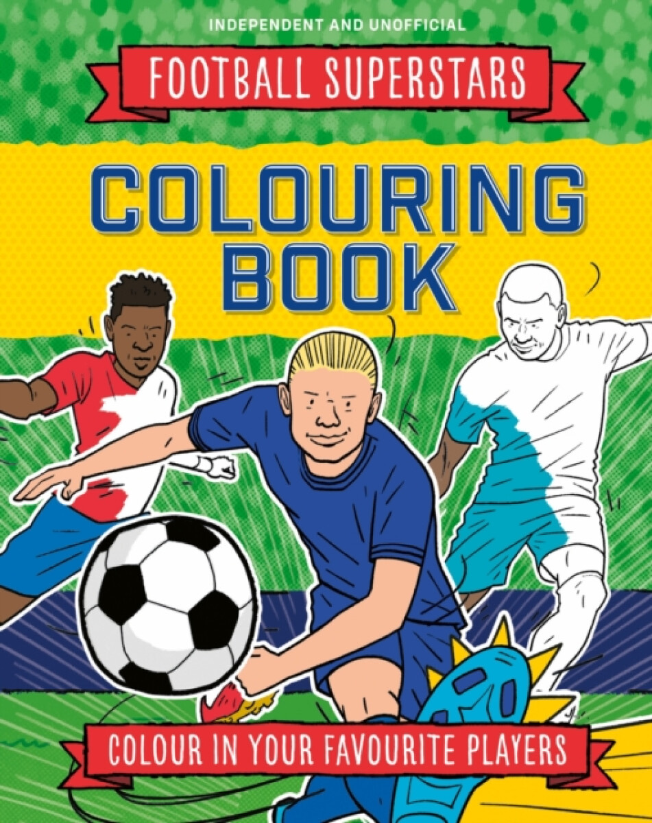 Kniha Football Superstars Colouring Book