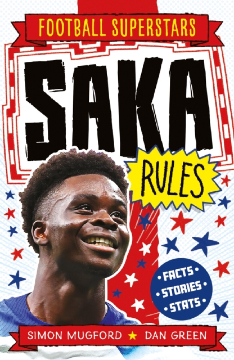 Kniha Football Superstars: Saka Rules