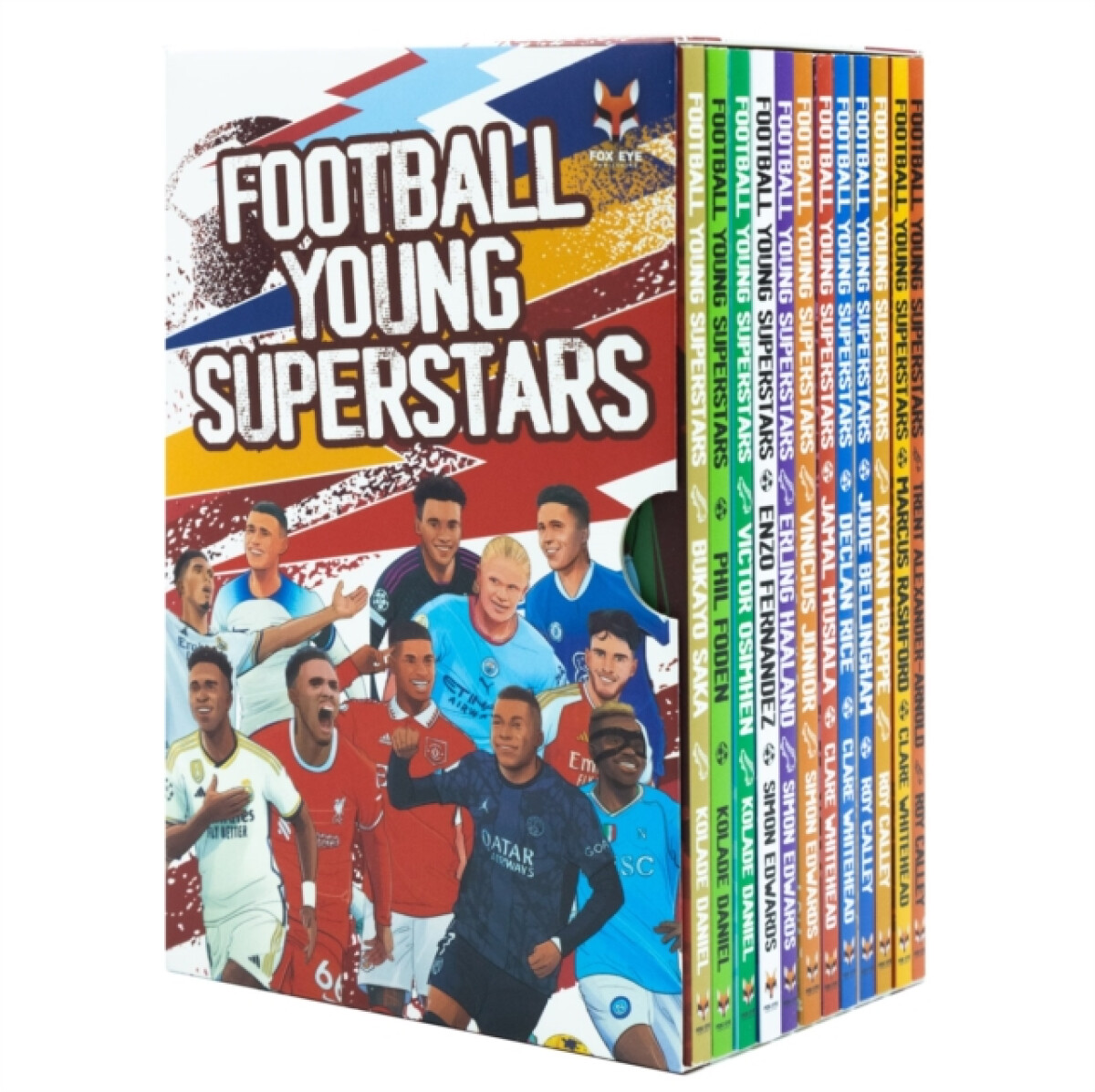 Kniha Football Young Superstars; 12-Book Set