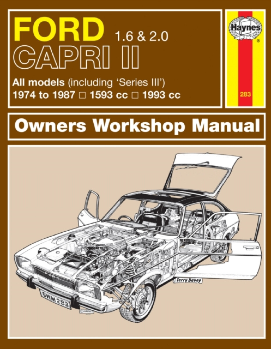Kniha Ford Capri II (and III) 1.6 a 2.0 (74 - 87) Haynes Repair Manual