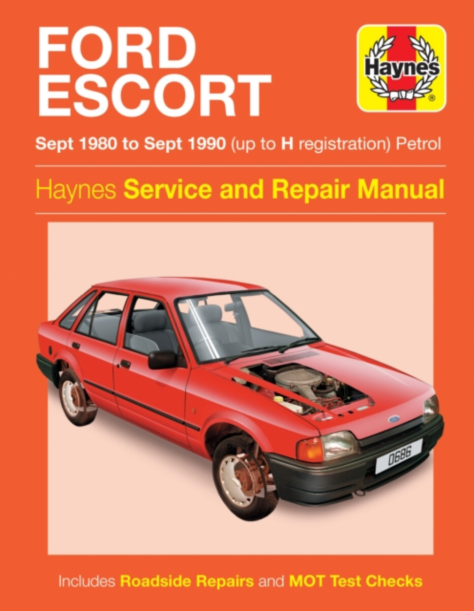 Kniha Ford Escort Petrol (Sept 80 - Sept 90) Haynes Repair Manual