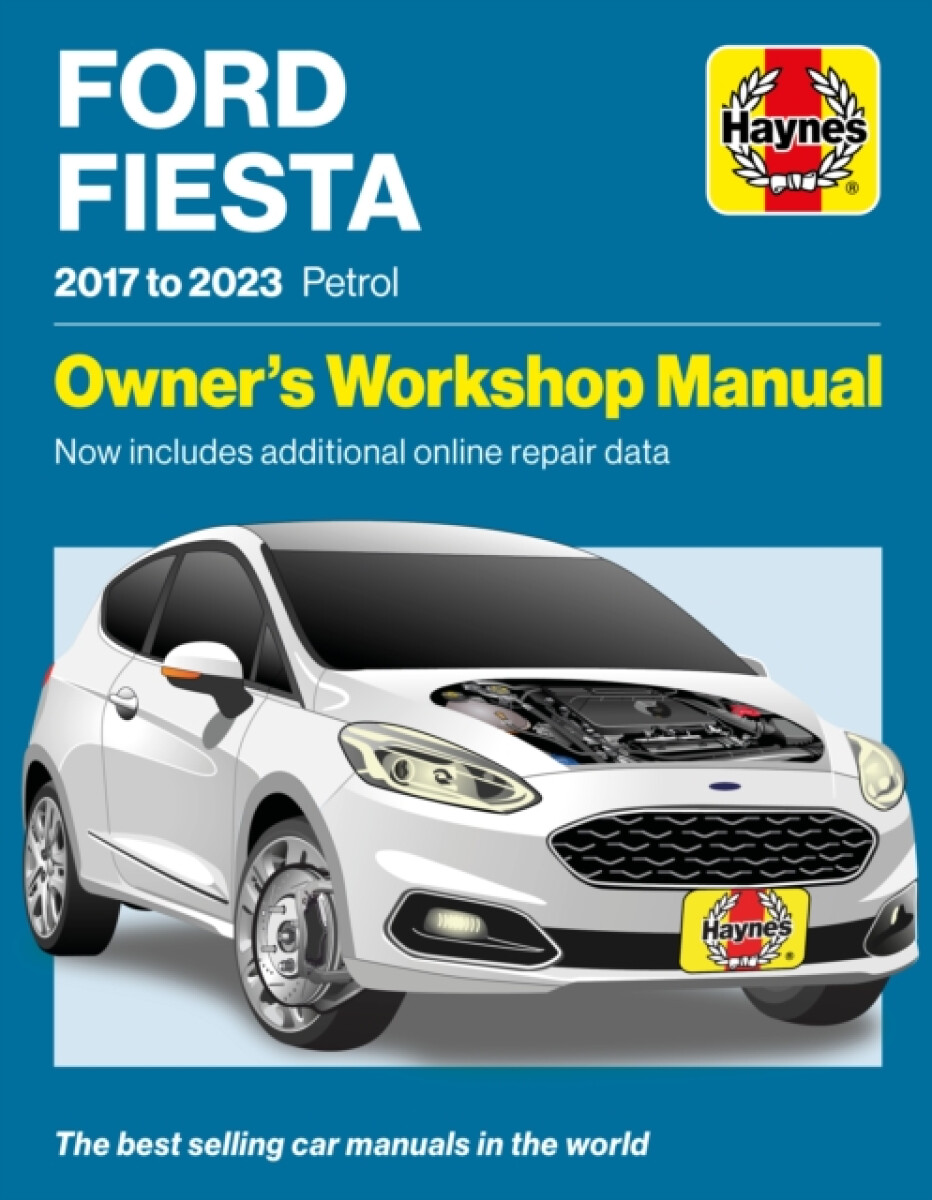 Kniha Ford Fiesta 2017 to 2023 Petrol