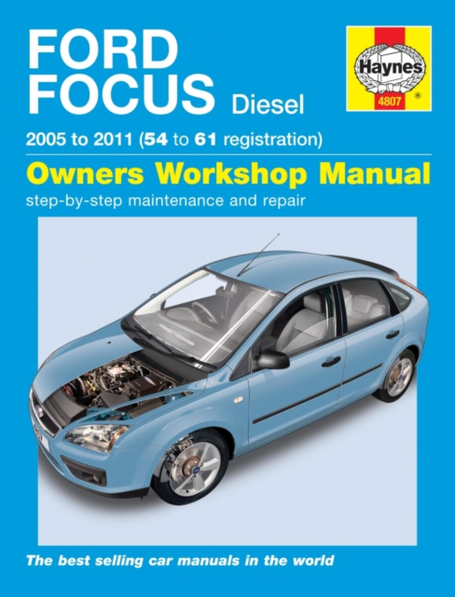 Kniha Ford Focus Diesel (05 - 11) 54 to 61 Haynes Repair Manual