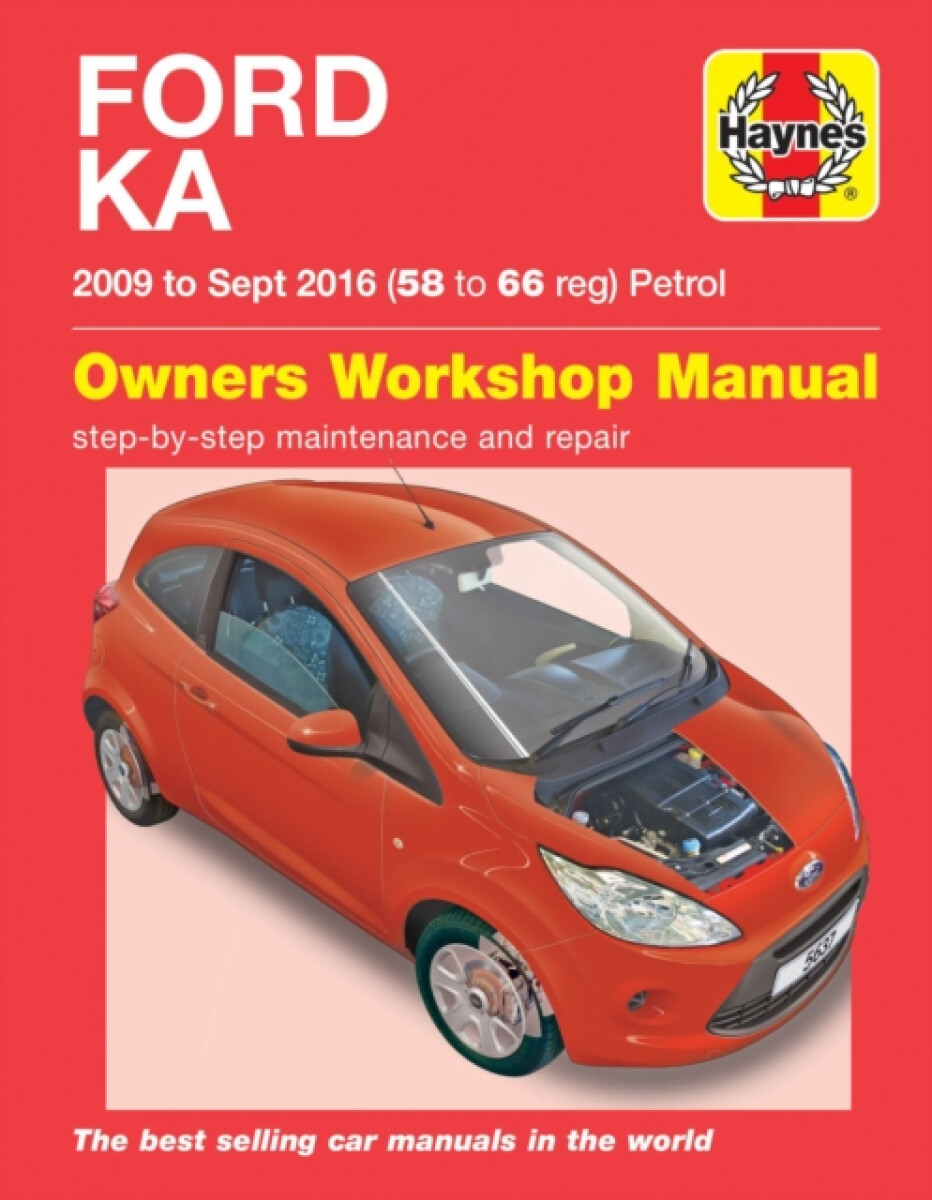 Kniha Ford Ka (09-Sept'16) 58 to 66 reg