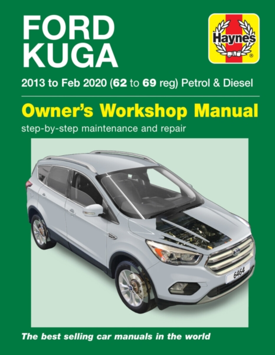 Kniha Ford Kuga 2013 - Feb 2020 (62 to 69) Haynes Repair Manual