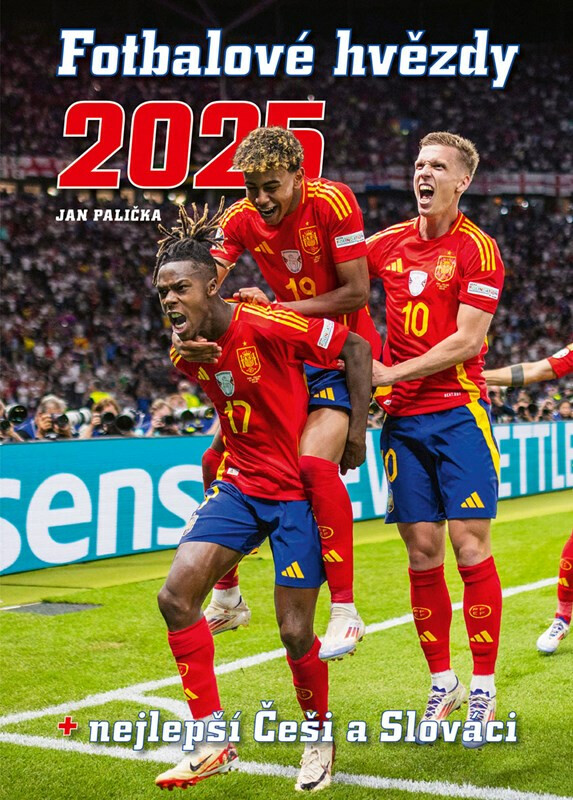 Kniha Fotbalové hvězdy 2025