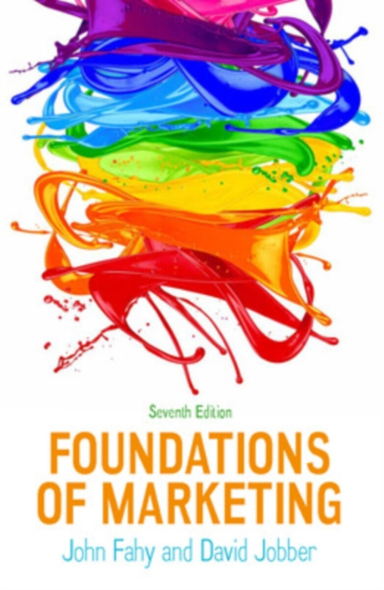 Kniha Foundations of Marketing, 7e
