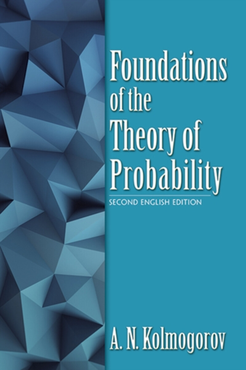Kniha Foundations of the Theory of Probability: Second English Edition