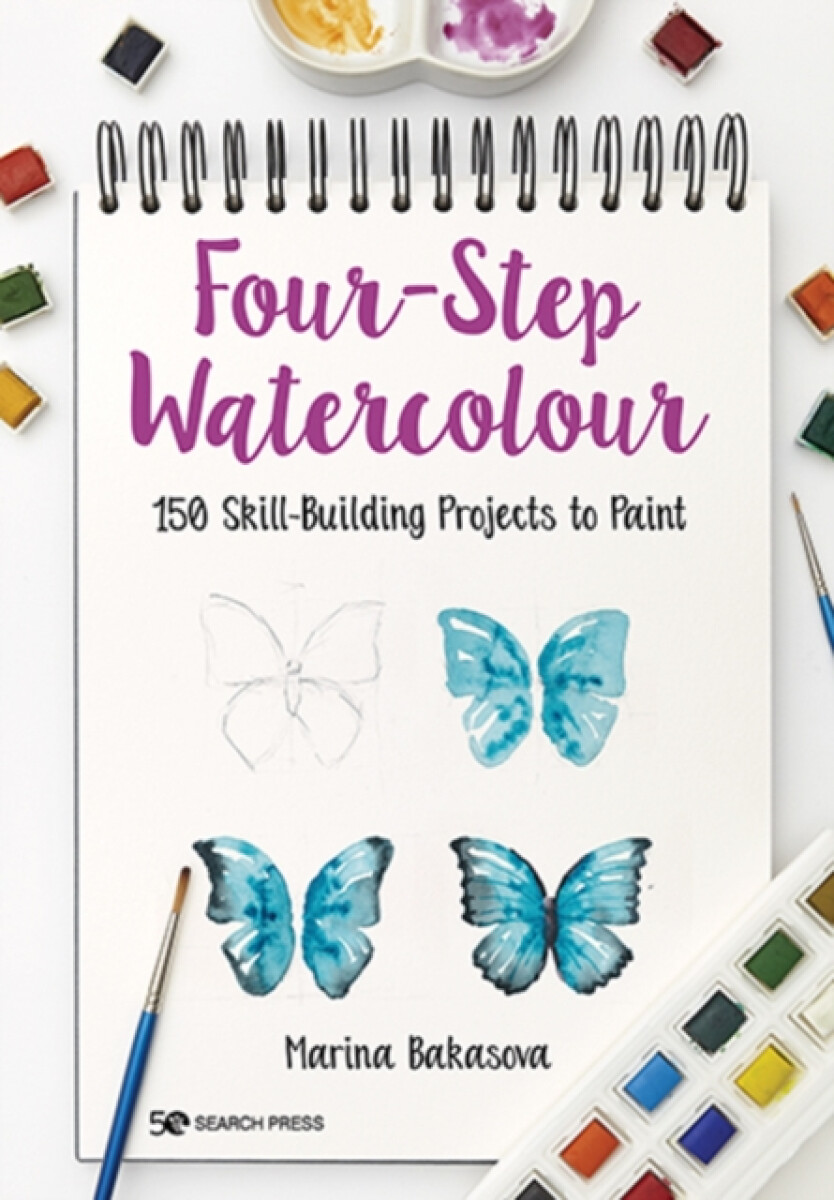 Kniha Four-Step Watercolour