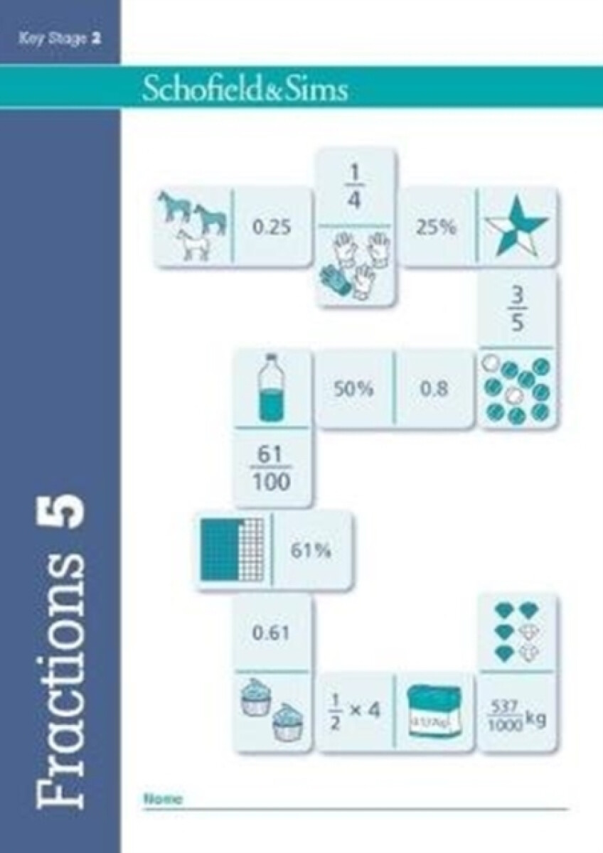 Kniha Fractions, Decimals and Percentages Book 5 (Year 5, Ages 9-10)