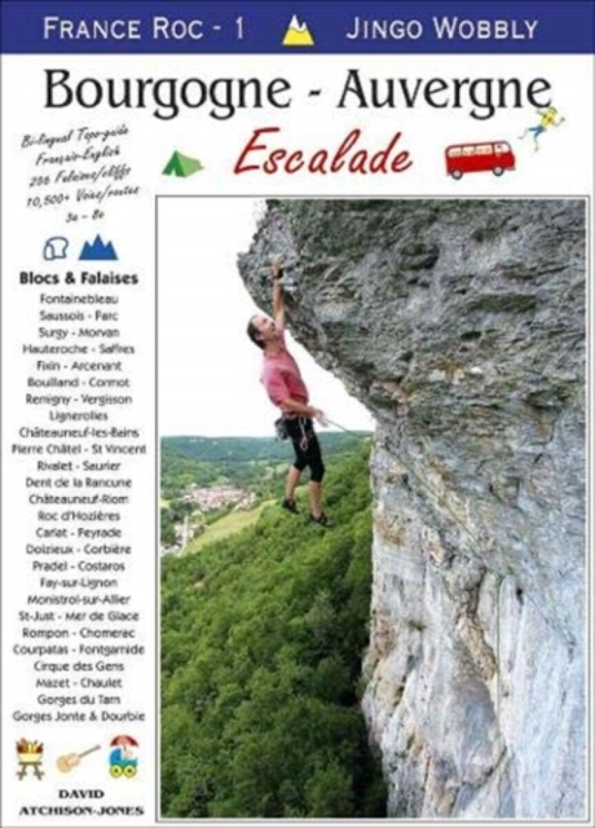 Levně France Roc 1 - Bourgogne - Auvergne - David Atchison-Jones