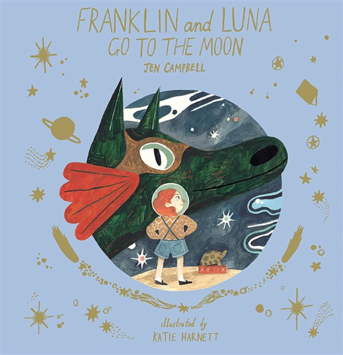 Kniha Franklin and Luna Go to the Moon