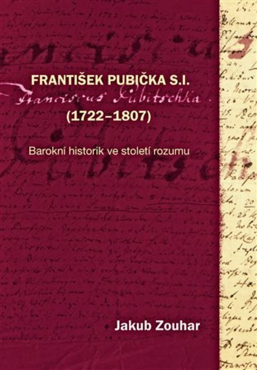 Kniha František Pubička S.I. (1722–1807)