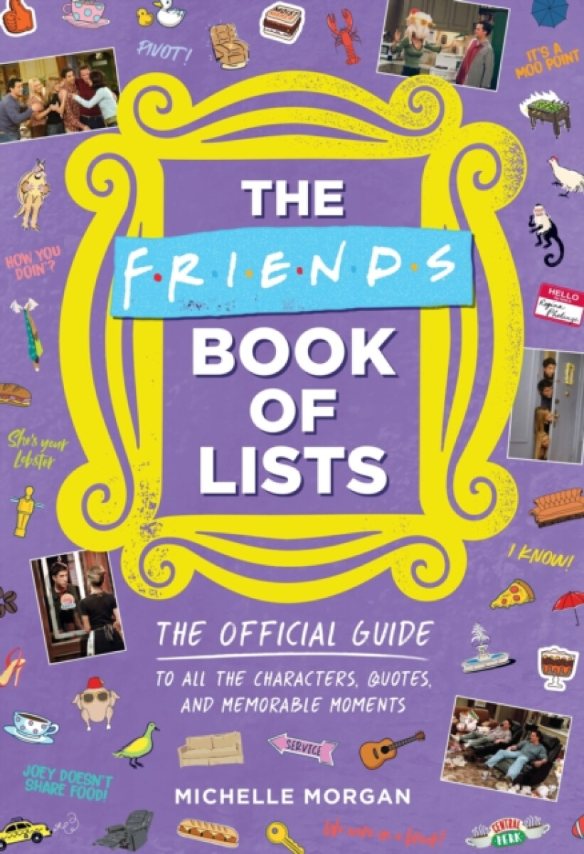 Kniha Friends Book of Lists