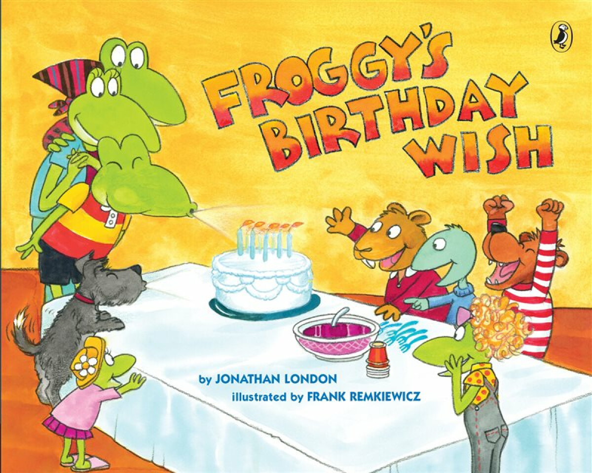 Kniha Froggy's Birthday Wish