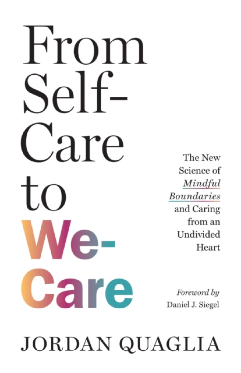 Kniha From Self-Care to We-Care