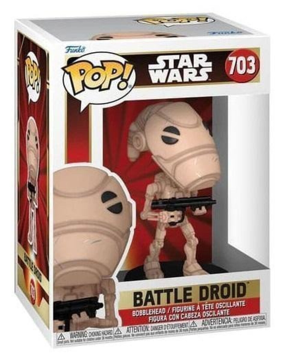 Funko POP Star Wars: Battle Droid (poškozené)