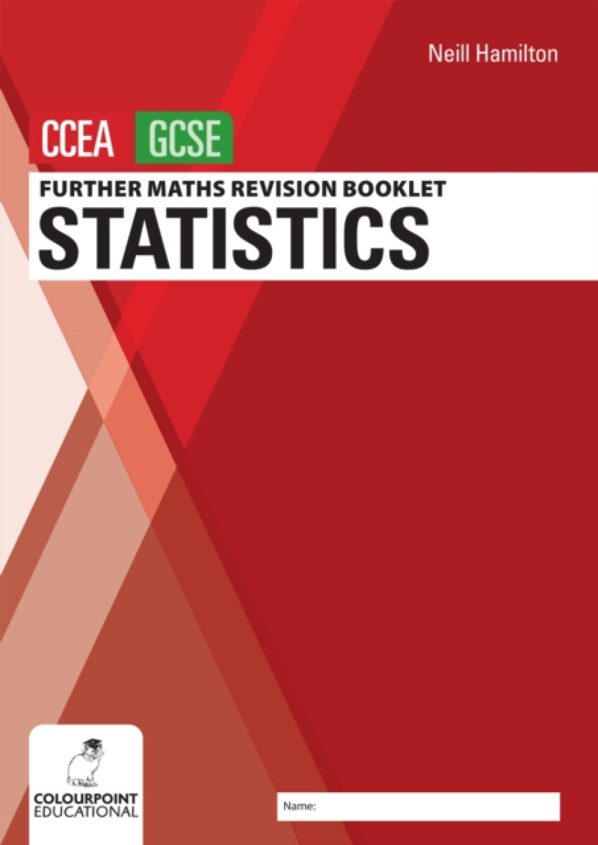 Kniha Further Mathematics Revision Booklet for CCEA GCSE: Statistics