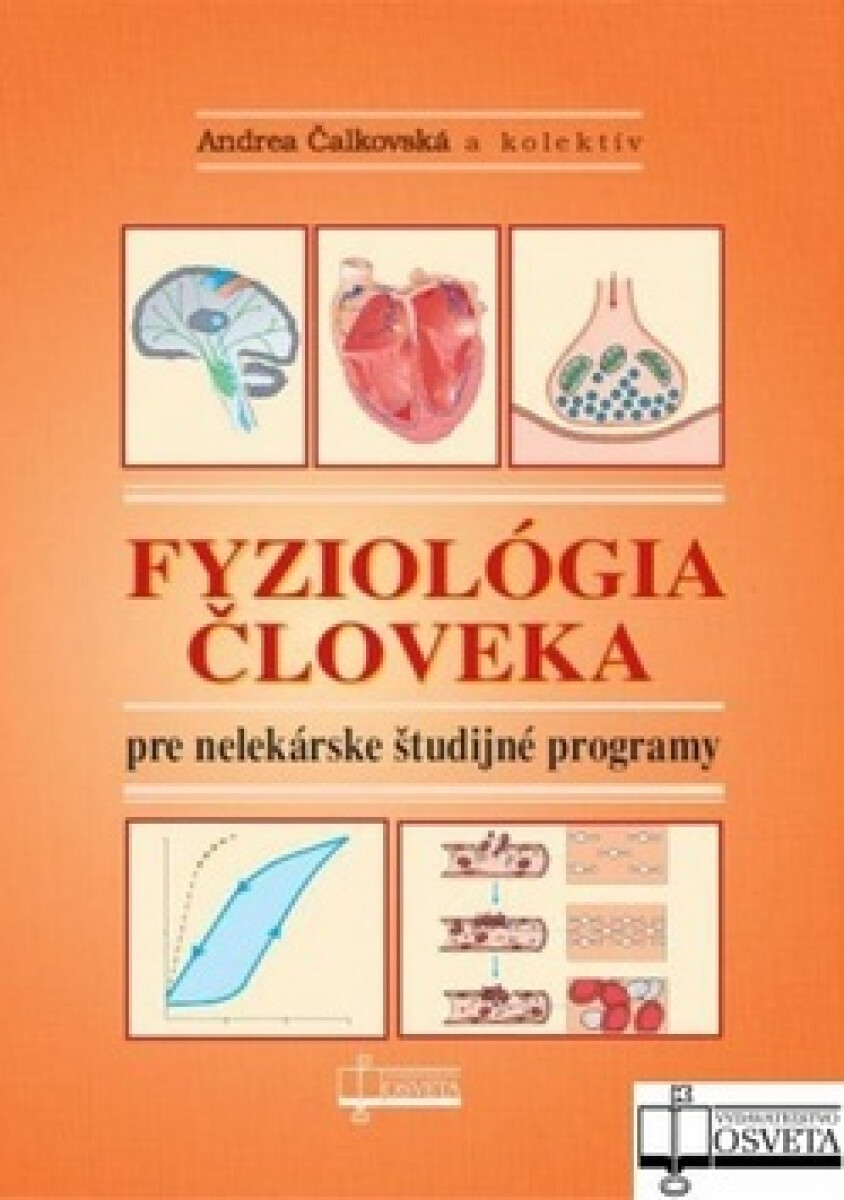 Kniha Fyziológia človeka pre nelekárské študijné odbory (slovensky)