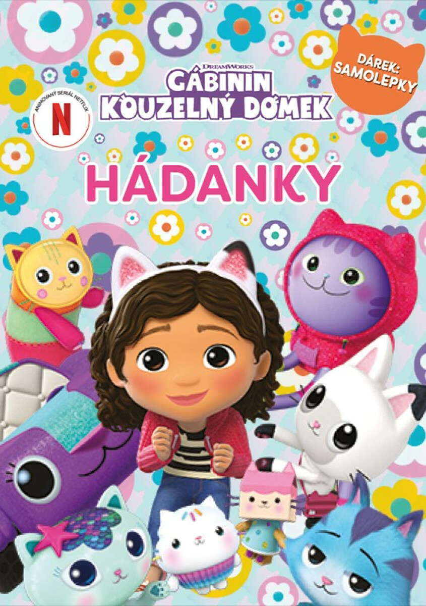 Kniha Gábinin kouzelný domek - Hádanky se samolepkami