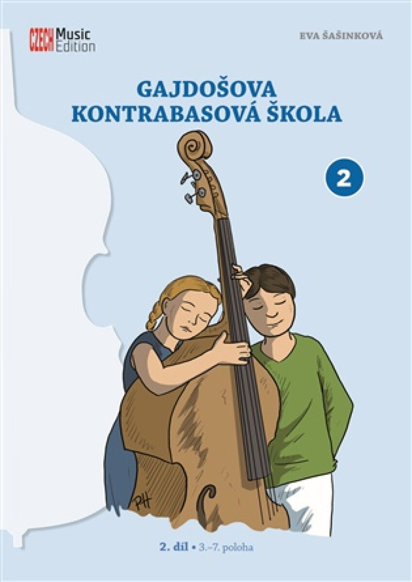 Kniha Gajdošova kontrabasová škola 2. díl - 3.-7. poloha