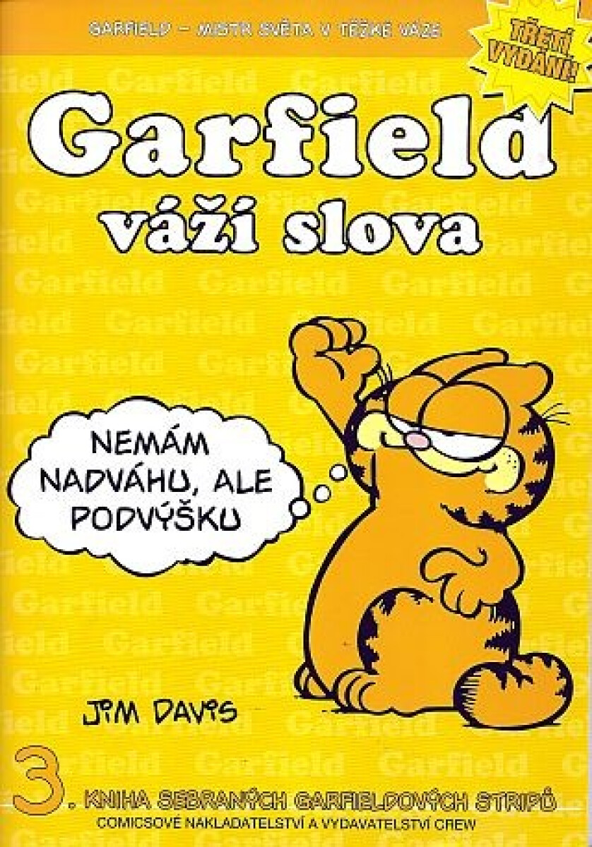 Kniha Garfield 3: Váží slova