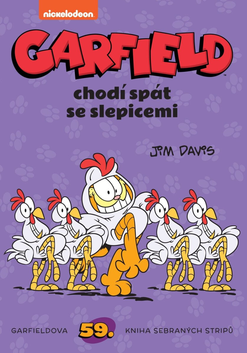 Kniha Garfield 59: Garfield chodí spát se slepicemi