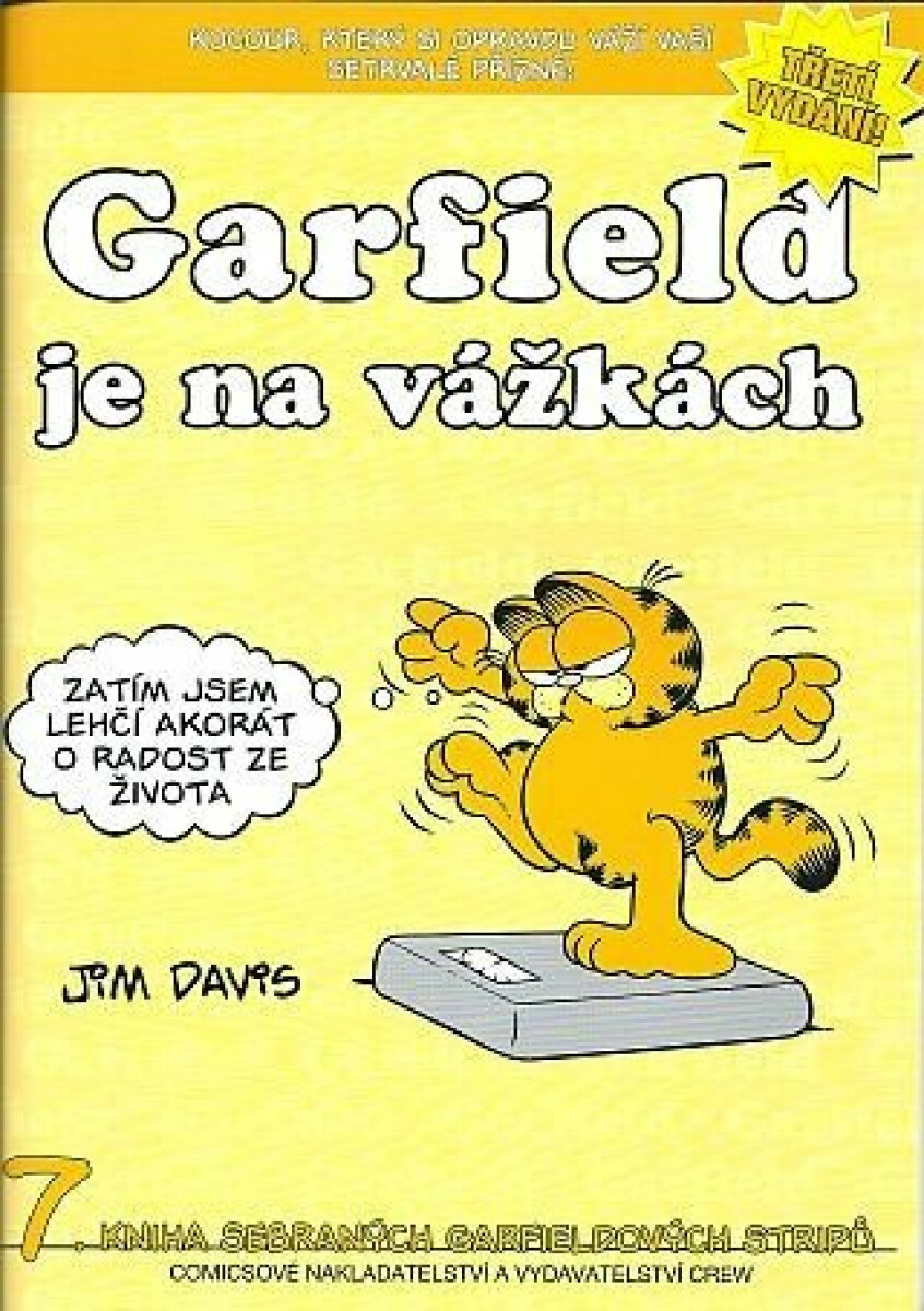 Kniha Garfield 7: Garfield je na vážkách