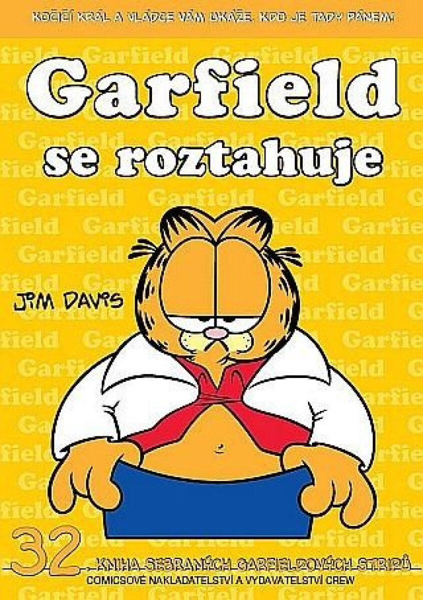 Kniha Garfield 32: Se roztahuje