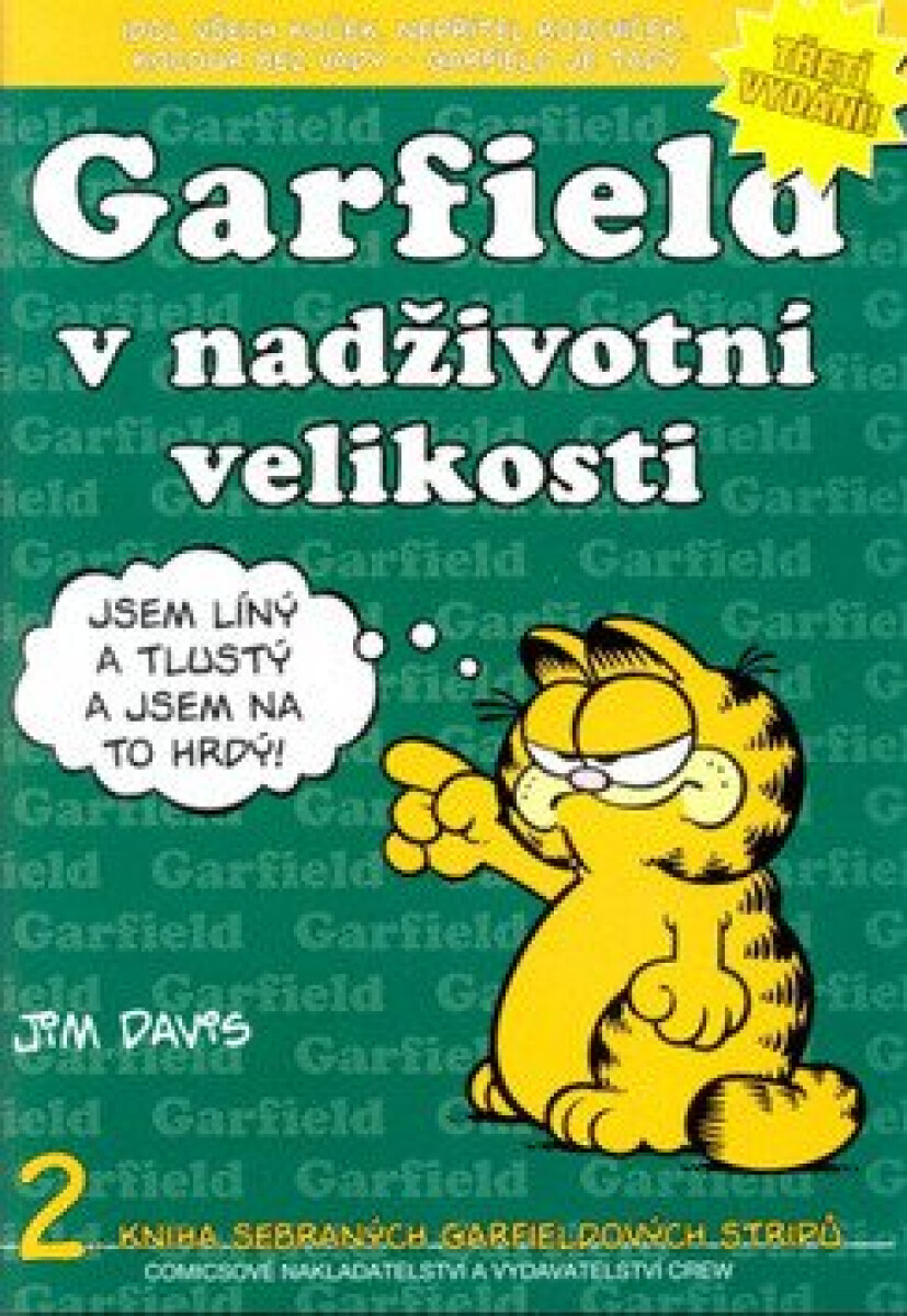 Kniha Garfield 2: V nadživotní velikosti