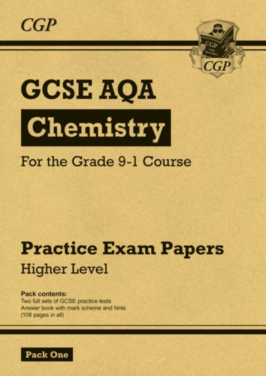 Kniha GCSE Chemistry AQA Practice Papers: Higher Pack 1