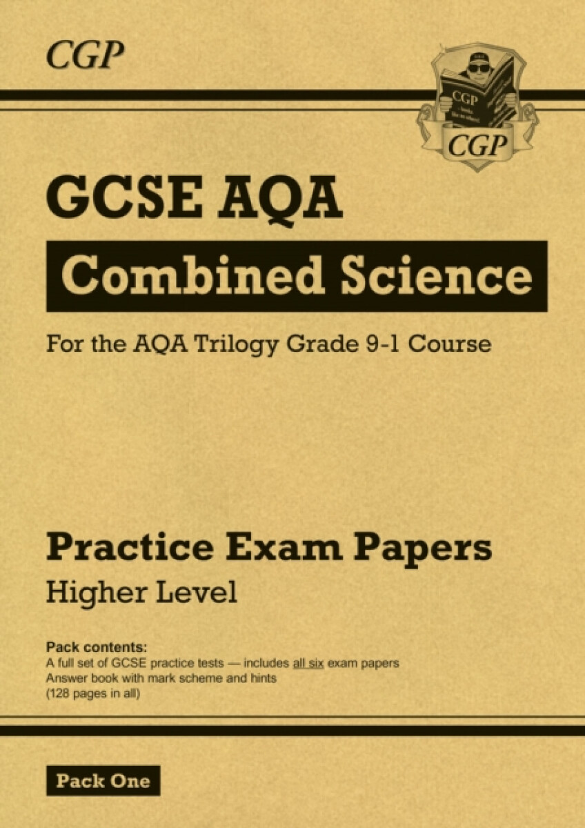 Kniha GCSE Combined Science AQA Practice Papers: Higher Pack 1