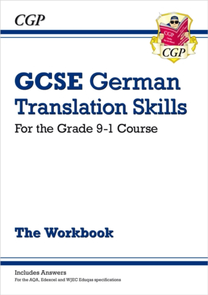 Kniha GCSE German Translation Skills Workbook: includes Answers (For exams in 2024 and 2025)