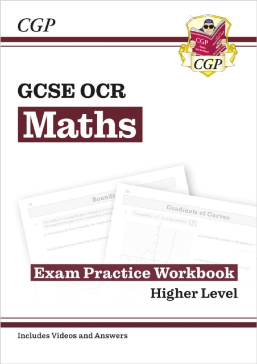 Kniha GCSE Maths OCR Exam Practice Workbook: Higher - includes Video Solutions and Answers