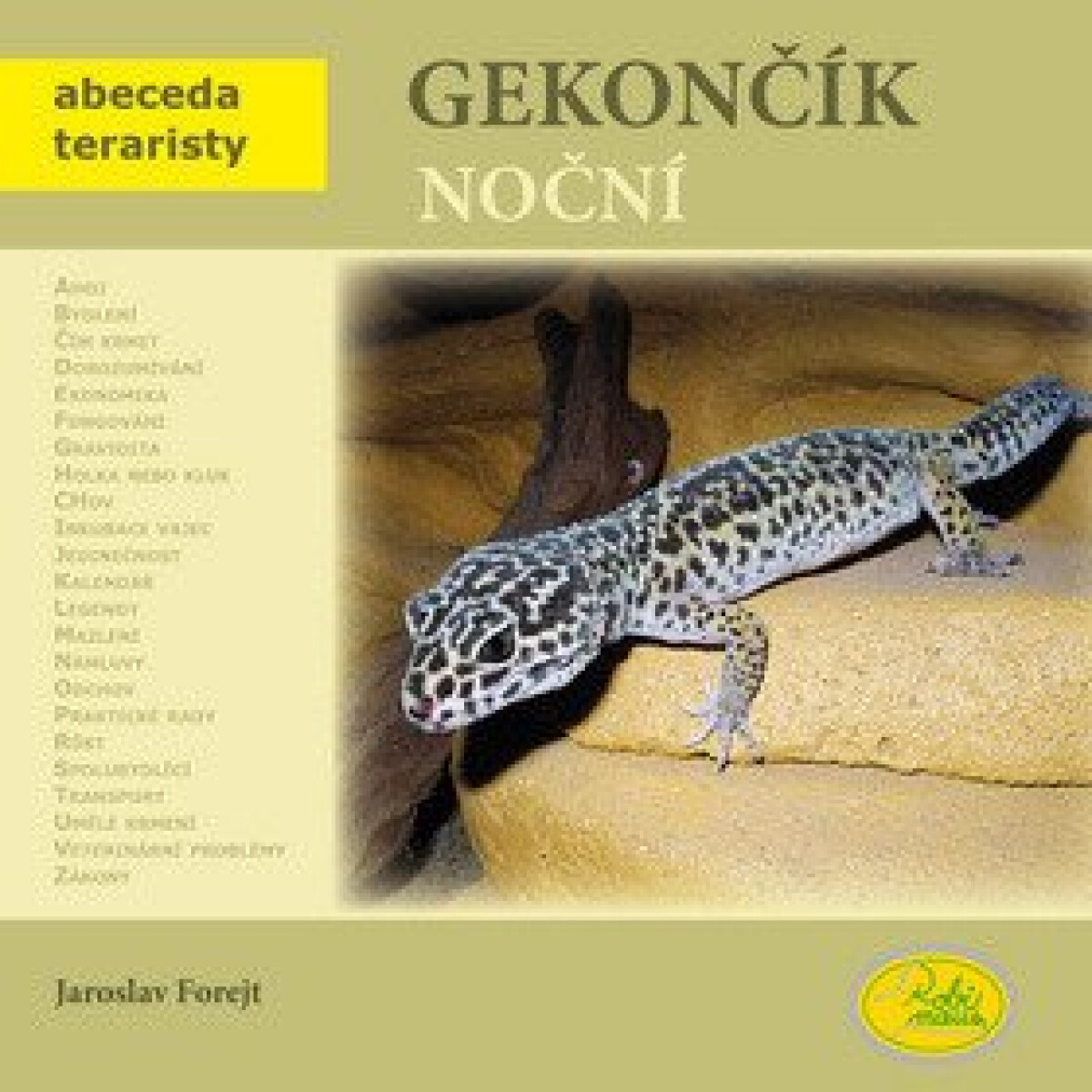 Kniha Gekončík noční - Abeceda teraristy