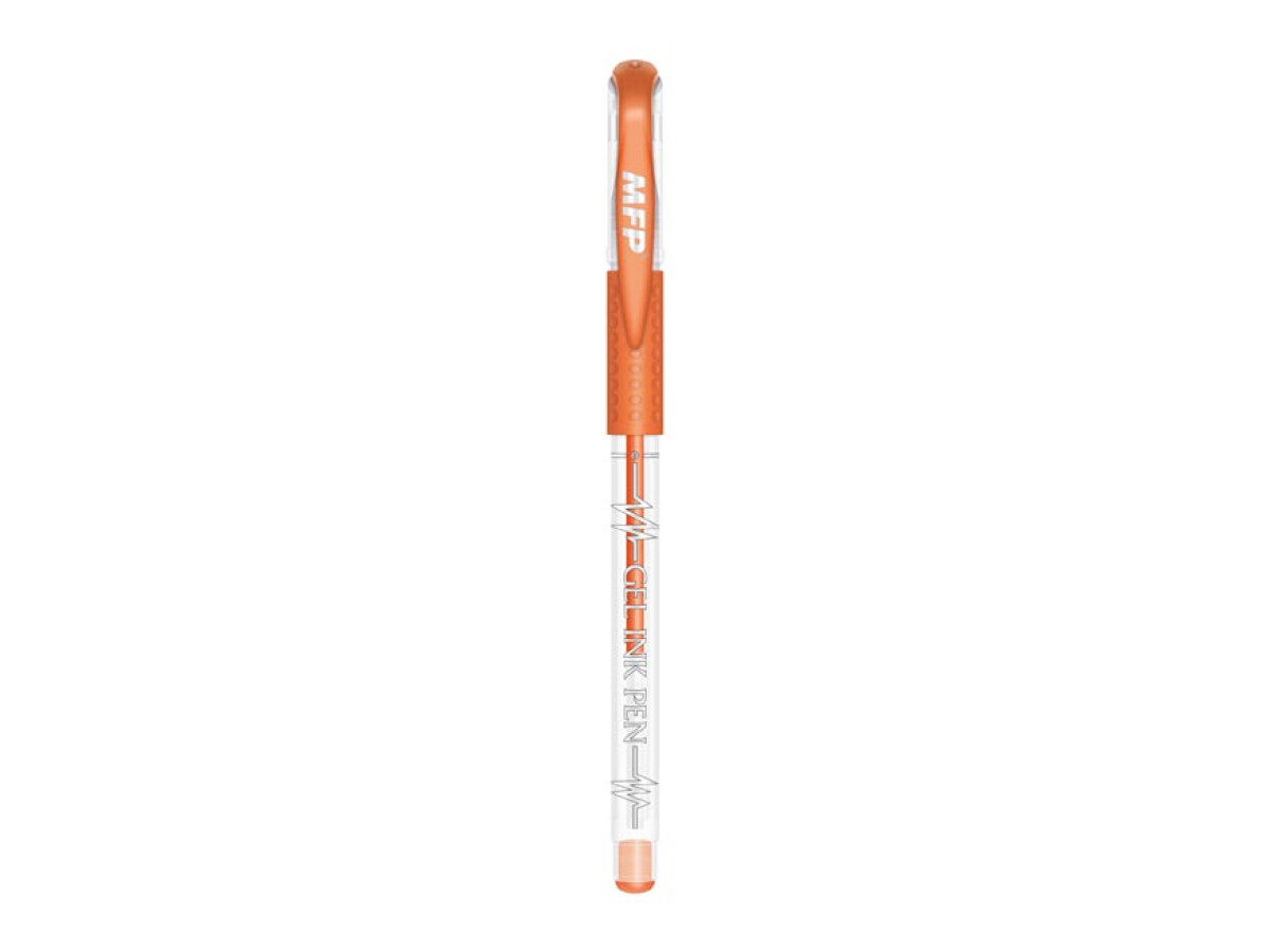Gelové pero NEON GN1038 - orange, oranžová
