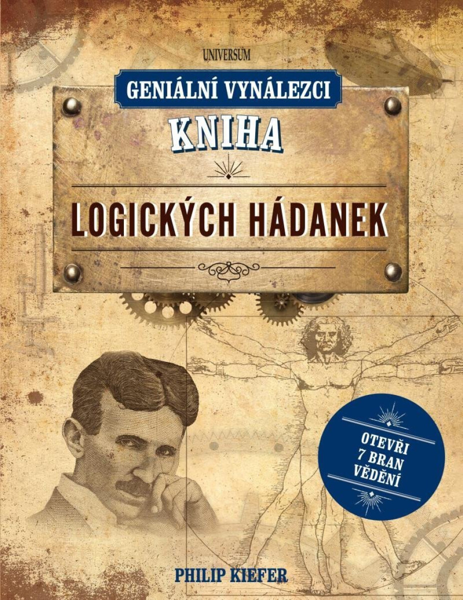 Kniha Geniální vynálezci: Kniha logických hádanek