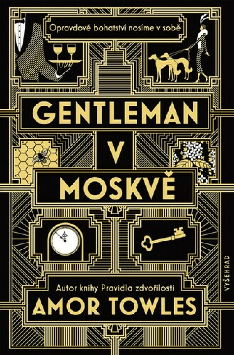 Kniha Gentleman v Moskvě