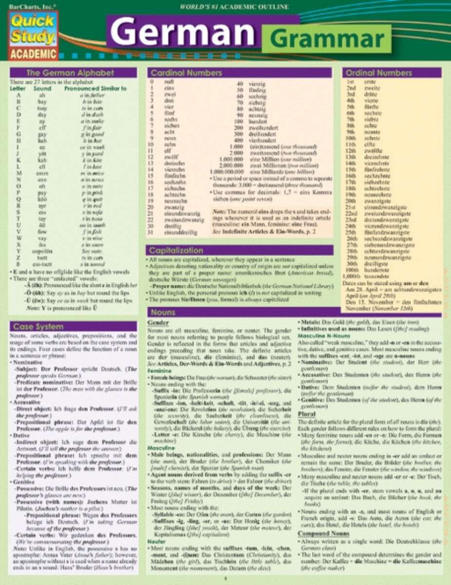 Kniha German Grammar